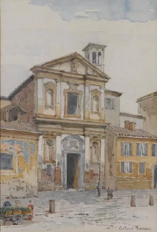S. Stefano in Borgogna in via Cerva, 1890 - 1910, Civiche Raccolte Storiche. Museo di Milano